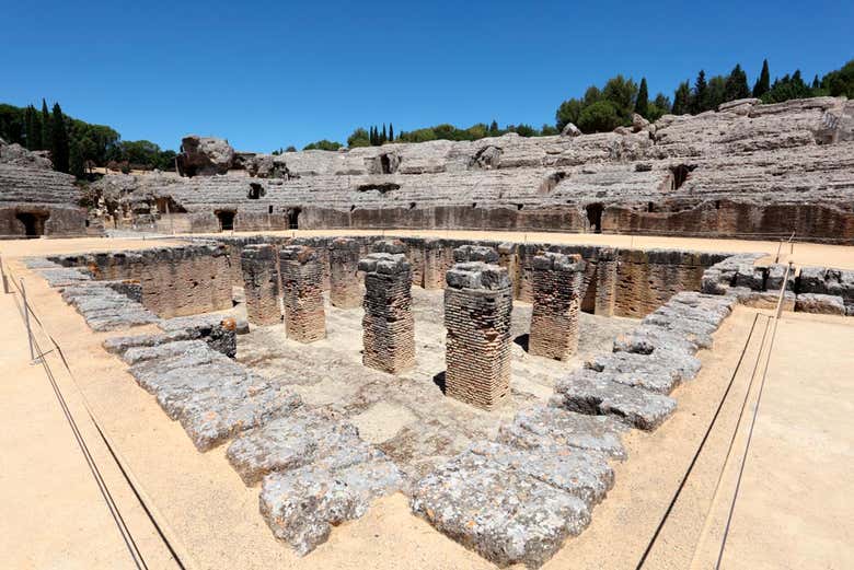 The Ampitheatre in Itálica