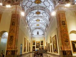 Inside the Museo de Bellas Artes